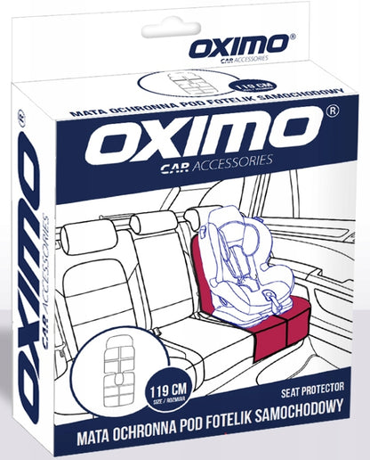 Car seat protective mat with non-slip function - Oximo 119cm