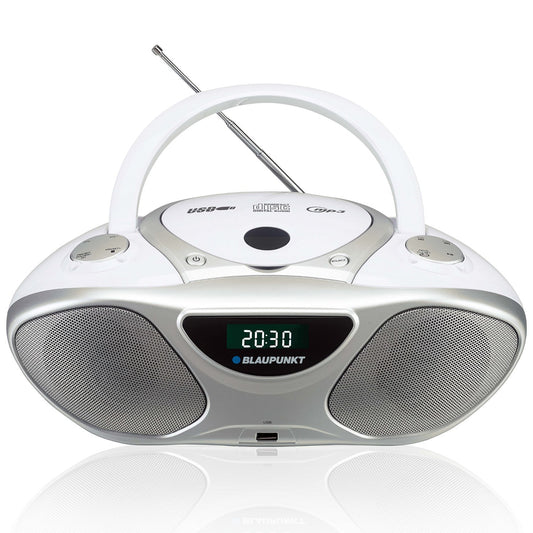 CD magnetola ar FM, MP3, AUX, LCD displeju - Blaupunkt BB14WH