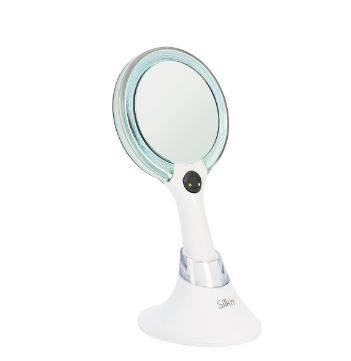 Double-sided LED mirror with magnification Silkn Mirror Lumi