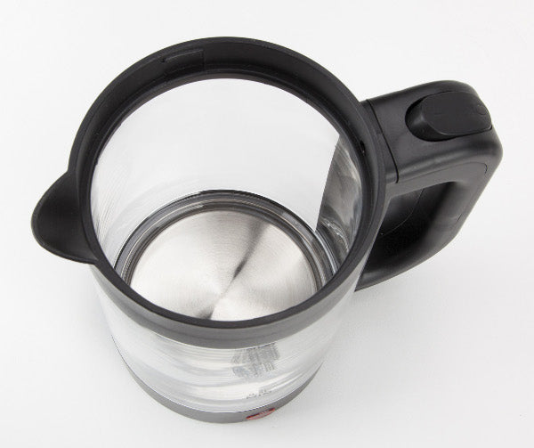 Чайник — боросиликатное стекло 1,2 л с автоматическим отключением и светодиодной подсветкой, Jata HA702