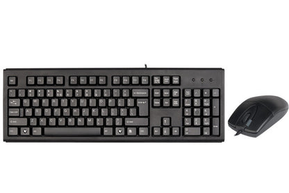 A4Tech KM-72620D mouse and keyboard black set 43774
