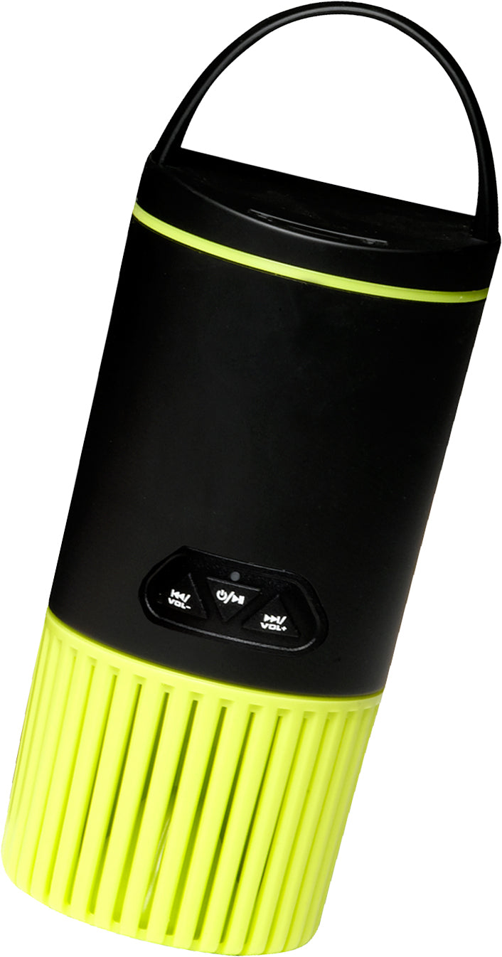 Bluetooth speaker with splash protection, 8-10m, for bathroom - Denver BTS-51 Lime