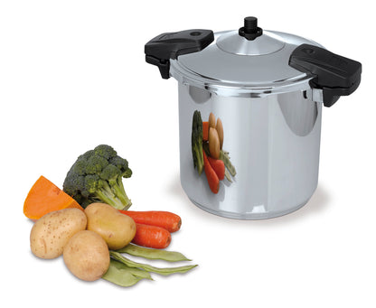 High Pressure Cooker Jata OSR8, 8L, SUS304 Stainless Steel, 4 Safety Devices
