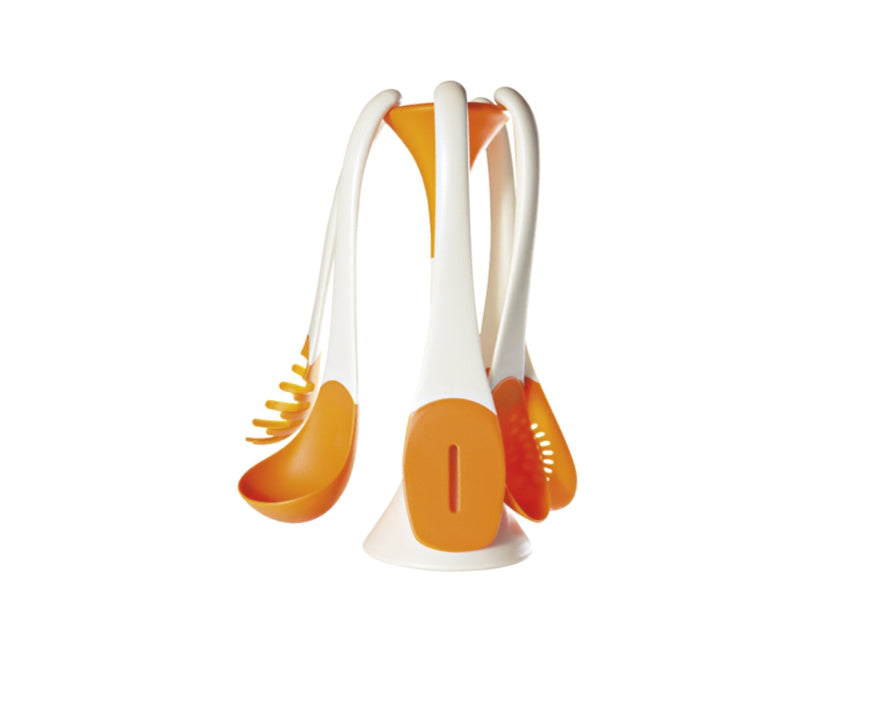 ViceVersa 5 kitchen tools set attraction orange 13722