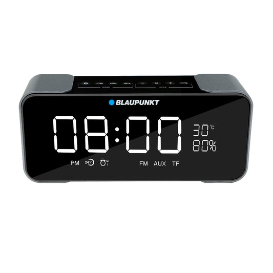 Динамик Bluetooth с FM-радио, MP3, microSD, высокое качество звука — Blaupunkt BT16CLOCK