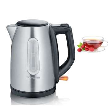 Electric kettle 2200W with stainless steel body, Severin WK 3469 