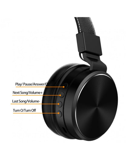 Bluetooth Headphones - Form FHP-301BK