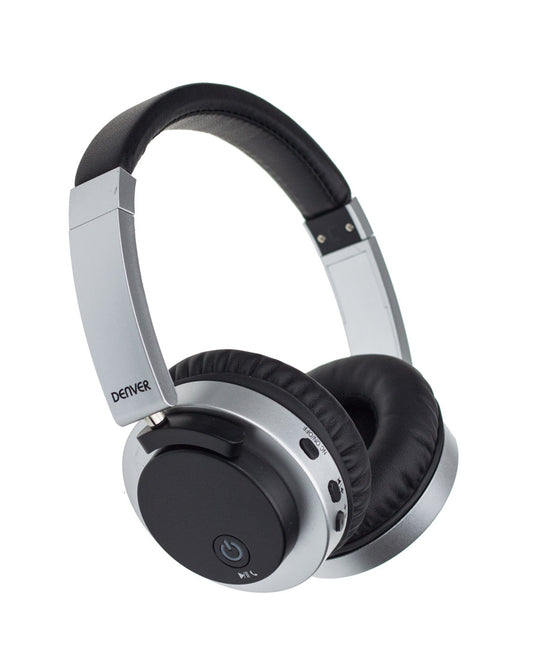Headphones Denver BTN-206, Black - Wireless Bluetooth and Comfort
