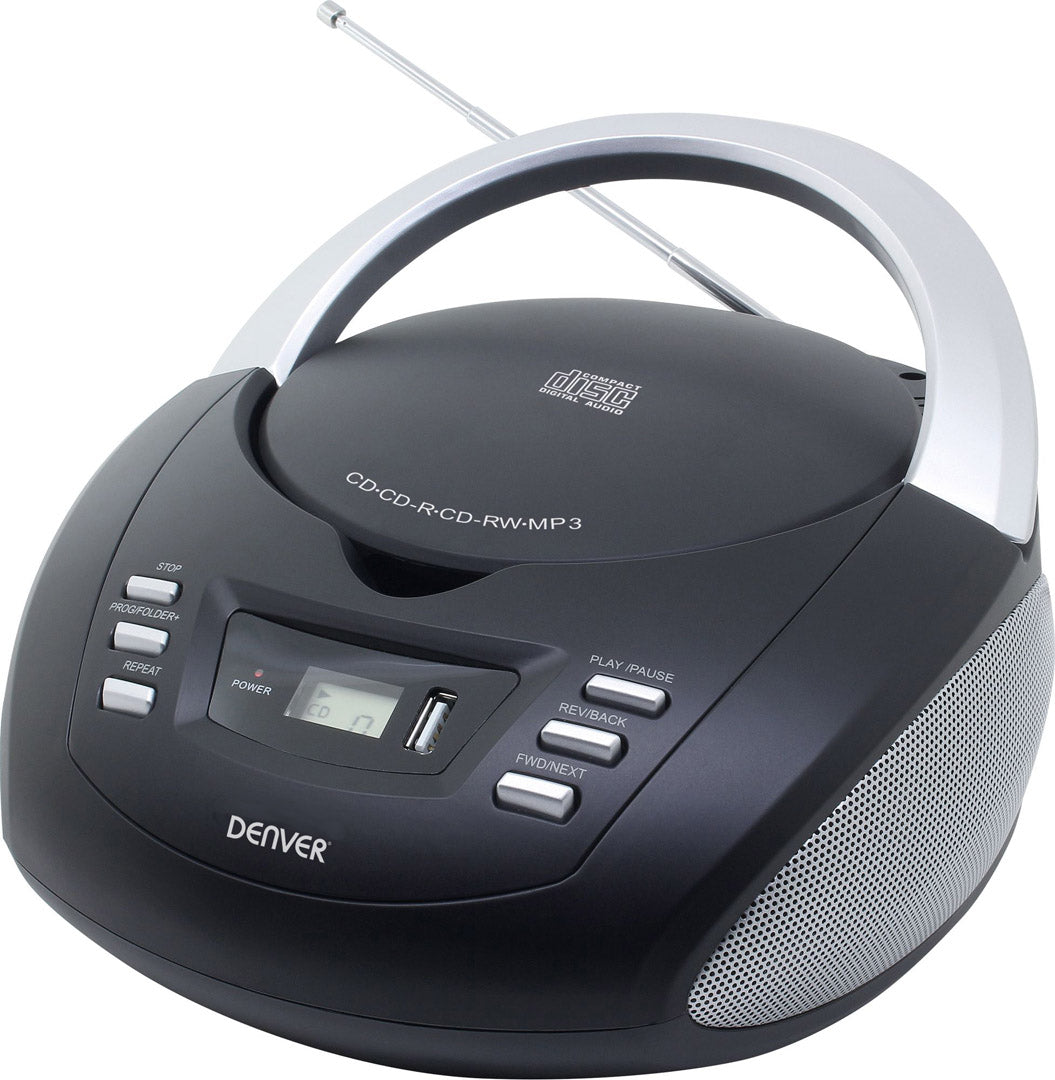 Personīgais CD atskaņotājs ar FM radio un USB pieslēgumu Denver TCU-211
