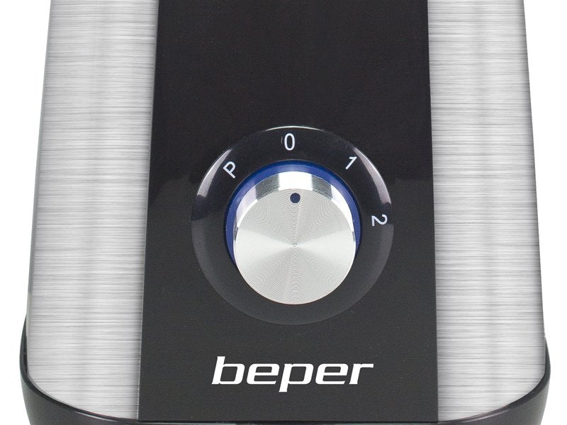 Beper BP.602 - 600W Blenderis ar 1.5L Stikla Krūzi un Ledus Sasmalcināšanas Funkciju