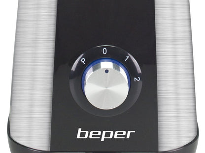 Beper BP.602 - Блендер мощностью 600 Вт со стеклянной чашей объемом 1,5 л и функцией измельчения льда