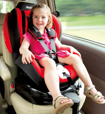 Child car seat with ISOFIX, 9-25 kg, red, Sparco F500I