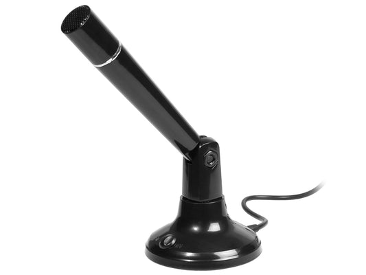 Multimedia microphone with mute switch, Tracer Flex 45107 Black