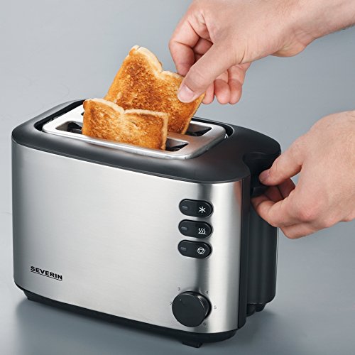 Toaster Severin AT 2514 stainless steel with 2 slices