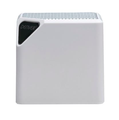 Bluetooth cube speaker with LED Denver BTL-31 White