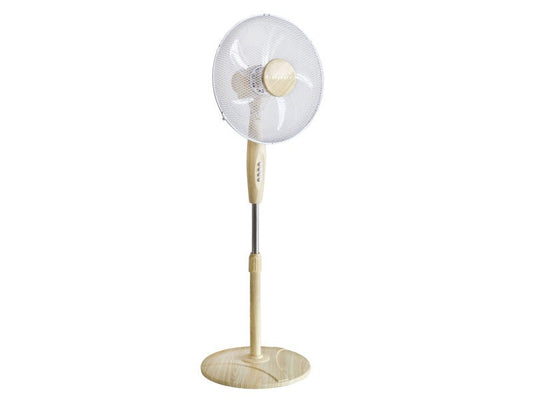 Vertical fan Beper VE.118 with wood effect