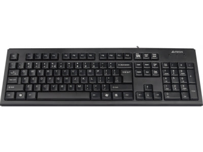A4Tech KR-83 black ergonomic keyboard 42925