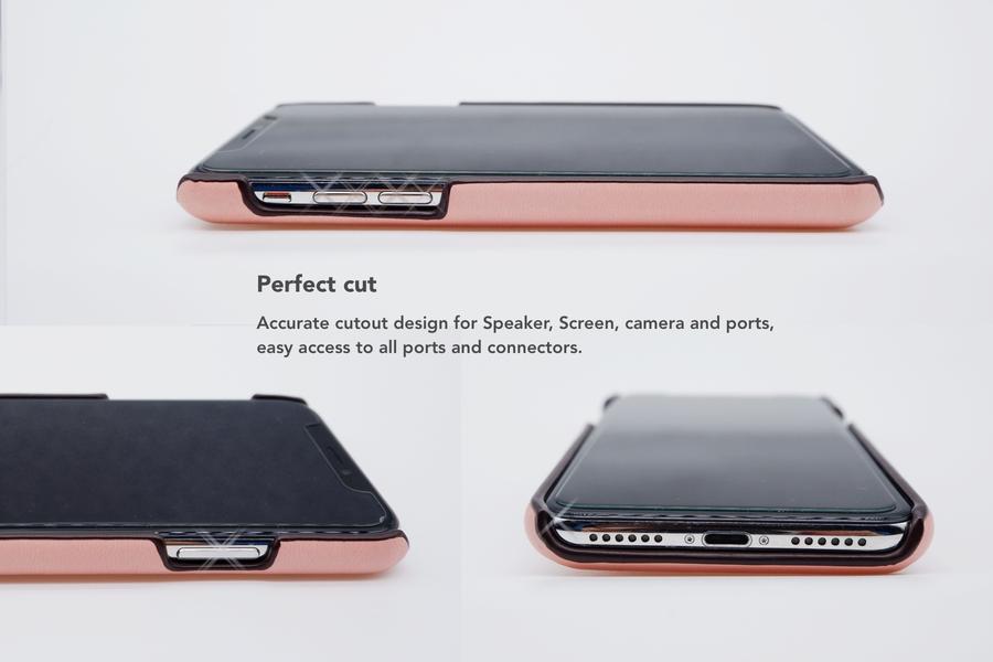 Задняя крышка слота для карт VixFox для Iphone XSMAX, розовая