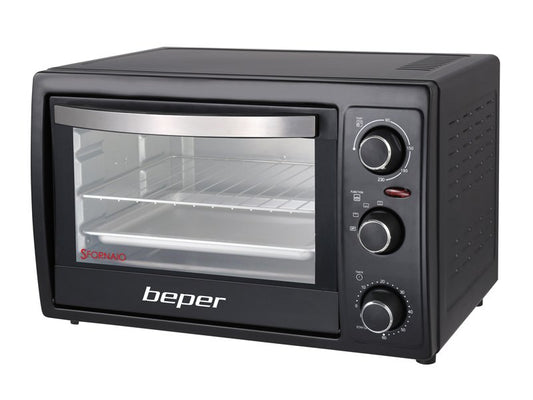 Electric oven Beper 90.883, 20L, Steel Heating Elements, 1300W