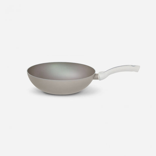 Wok pan 28cm with one handle Pensofal White Diamond 6306