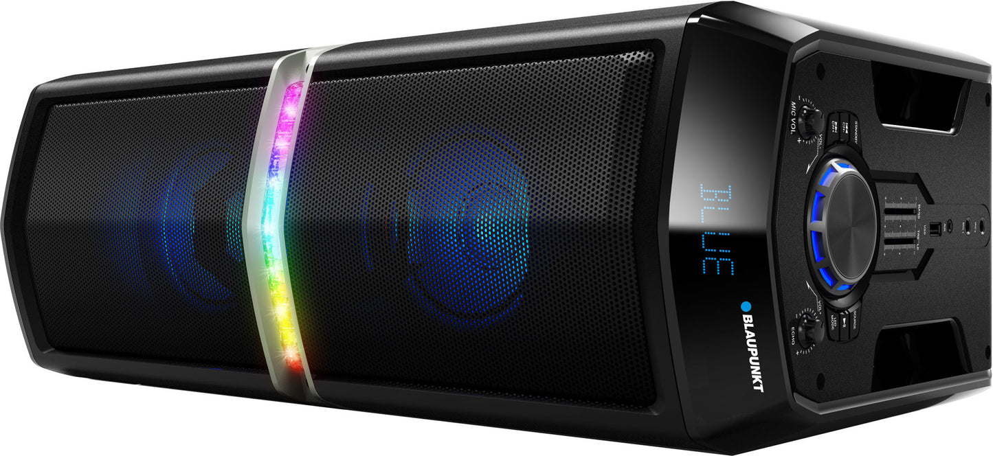 Bluetooth speaker, 800W, light effects, karaoke, FM radio - Blaupunkt PS05.2DB