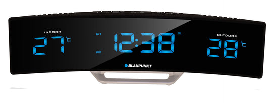 PLL FM Radio with Double Alarm and LCD Display - Blaupunkt CR12BK