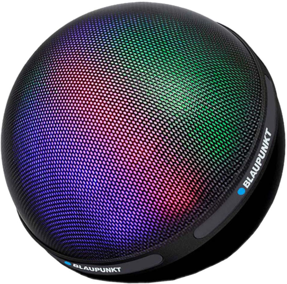 Bluetooth speaker with spherical design, LED lighting, high sound quality - Blaupunkt BT08LED