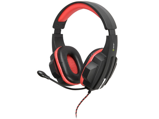 Gaming headset with 2.0 channel audio, Tracer Battle Heroes Expert Red