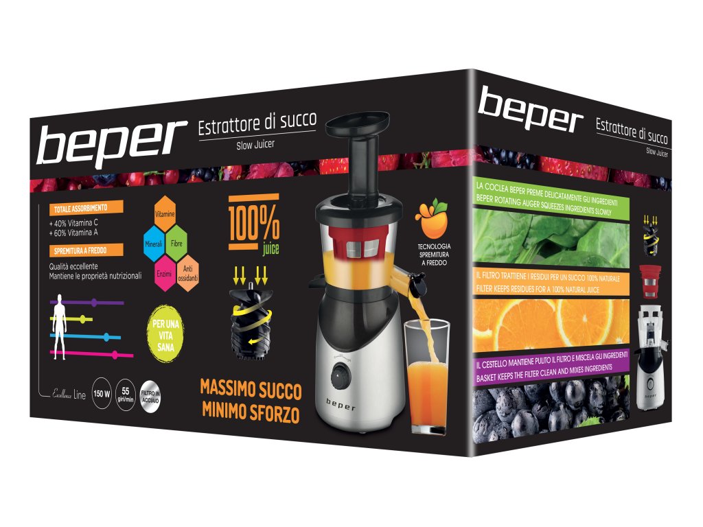 Beper Slow Juicer 90.421R
