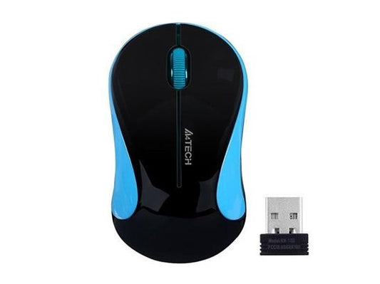 Wireless Mouse A4Tech V-Track G3-270N Black and Blue 46040