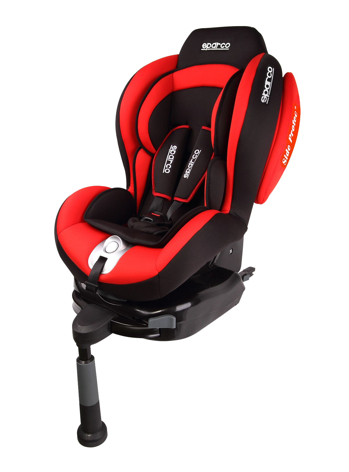 Child car seat with ISOFIX, 9-25 kg, red, Sparco F500I