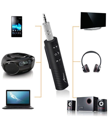 Bluetooth Audio Receiver Media-Tech MT3588 - Handsfree, Built-in Microphone, V4.1+EDR