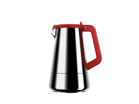 Coffee pot ViceVersa Caffeina 125ml Red 12131