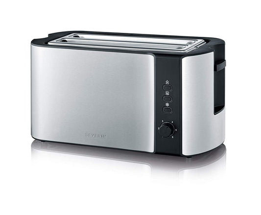 Toaster Severin AT 2590 stainless steel with 2 long slices