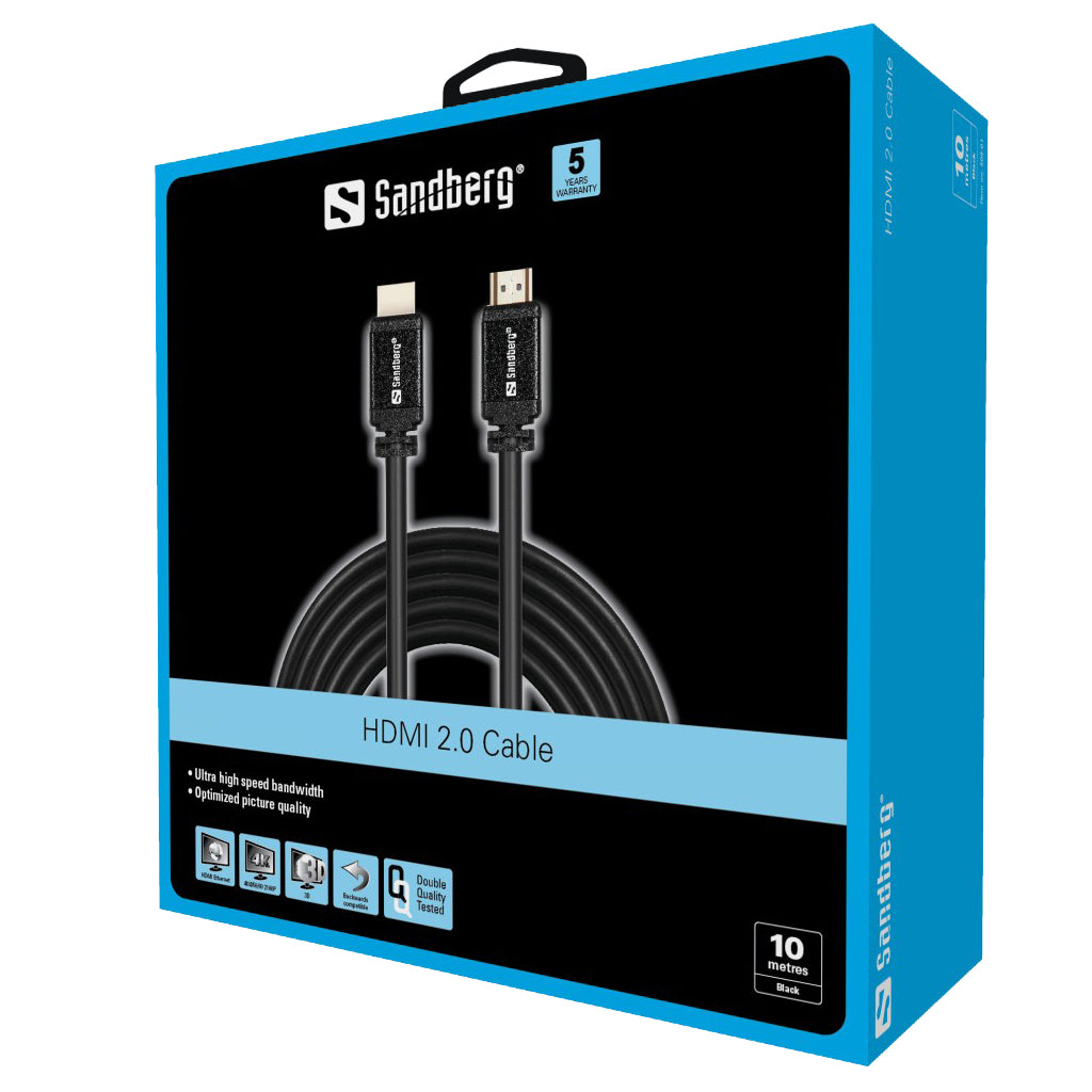 Sandberg 509-01 HDMI 2.0 19M-19M, 10м