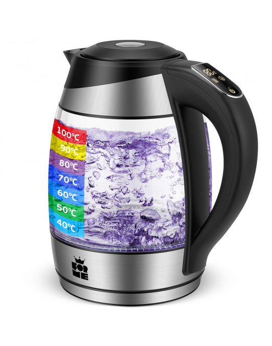 Kettle - 1.7L with Digital Display, Temperature Control and LED Lighting, FORME FKG-418