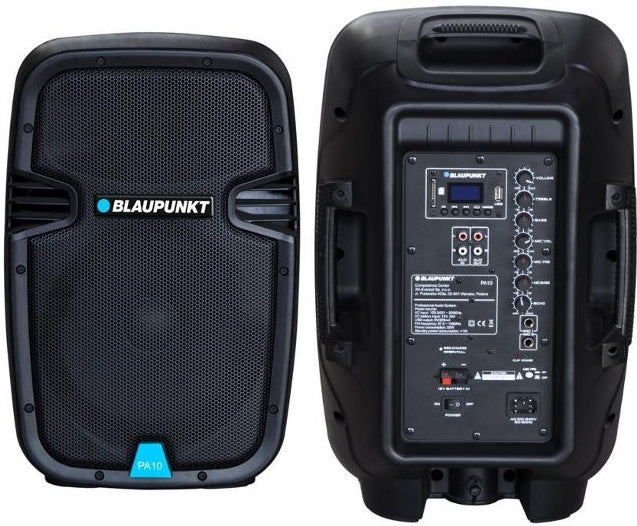 Portable Bluetooth speaker with FM radio, microSD, AUX, MP3 - Blaupunkt PA10
