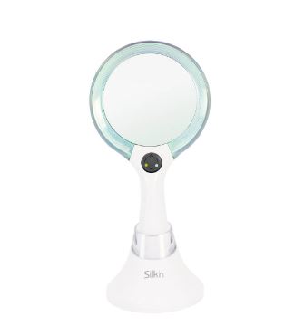 Double-sided LED mirror with magnification Silkn Mirror Lumi