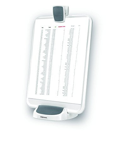 Fellowes Document Lift (CRC93115) - A4 Formāta Plastmasas Dokumentu Turētājs, Balts, 240 x 151 x 368 mm