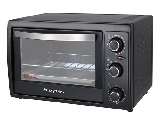 Electric oven Beper 90.884, 30L, Double glass, 1300W