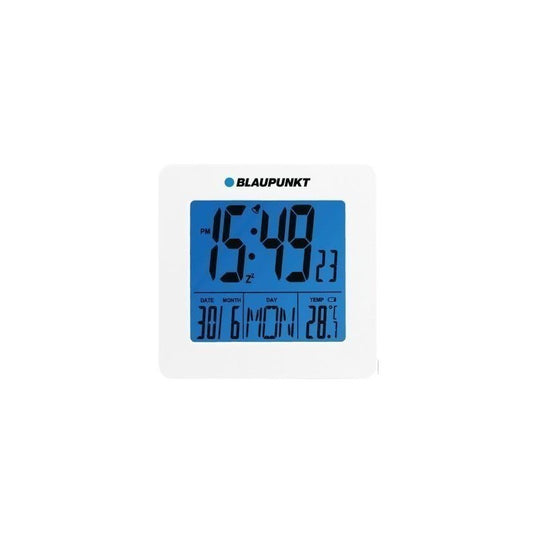 Multifunctional Alarm Clock with LCD Screen and Temperature Meter. Blaupunkt CL02WH