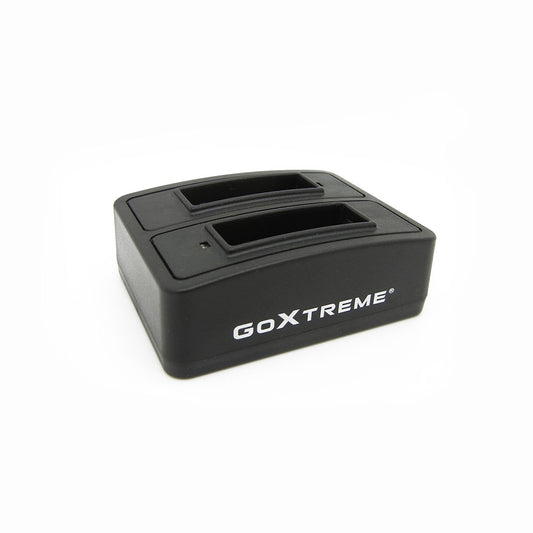 Зарядное устройство GoXtreme Dual f. Батарея R-WiFi, Эндуро, Диск, Pio 01491 