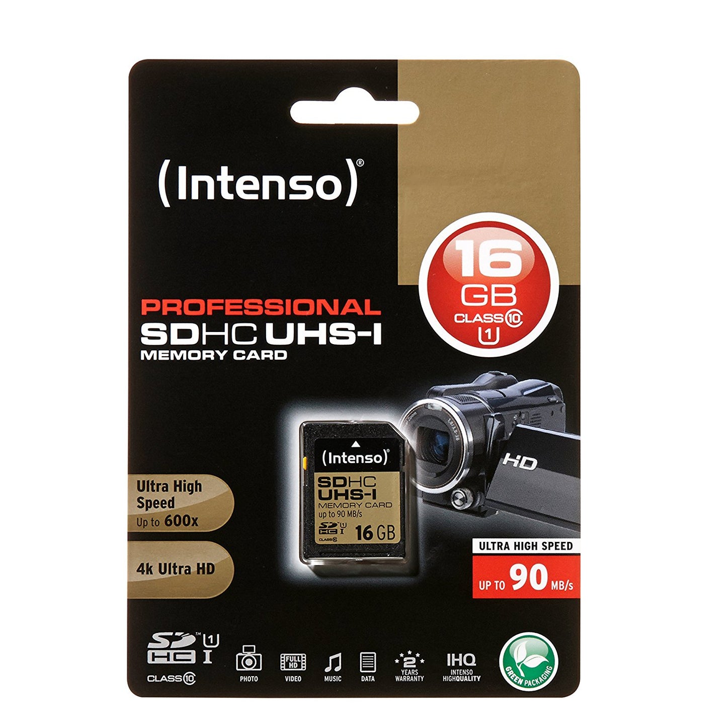 Fleškartes Intenso SDHC 16GB Pro Class 10 (3431470)