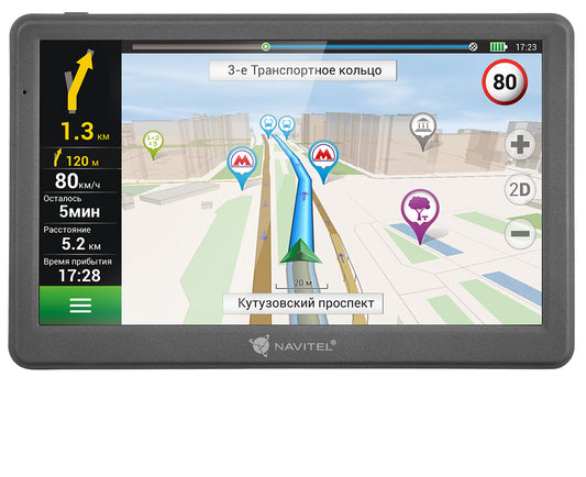 Navitel E700 navigation device with wide map coverage