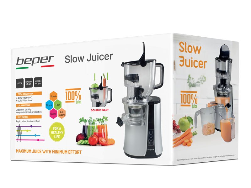 Slow juicer Beper 90.422